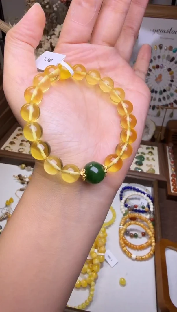 水晶摆件未镶嵌手链