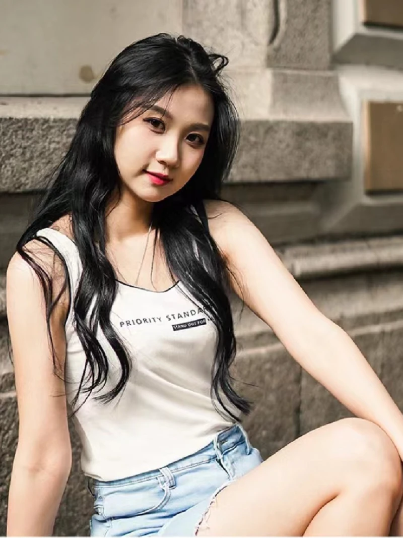 新款莫代尔印花吊带女背心打底春夏纯色时尚百搭外穿上衣夏季无袖