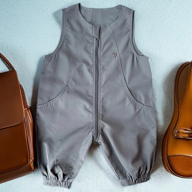 【宝宝冲锋衣三防背带 】卡通背带裤婴儿童小童女童连体衣服休闲