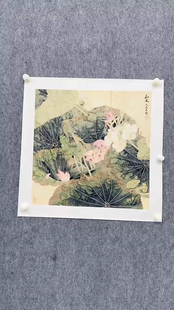 国画吴昌鸣4平尺国画作品