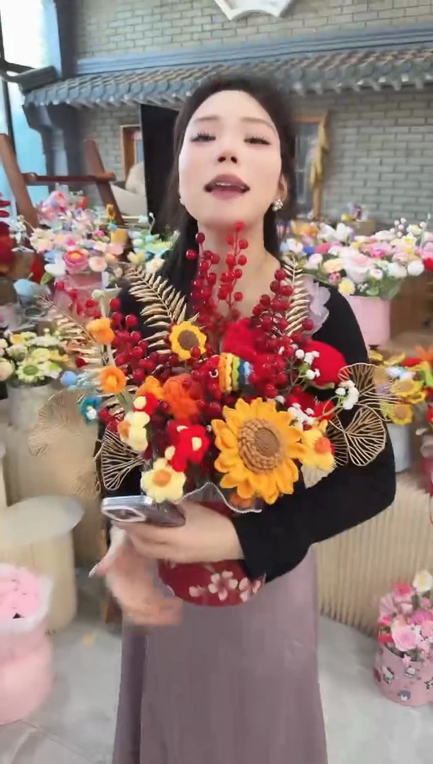非遗手工定制花束，孤品清仓！！