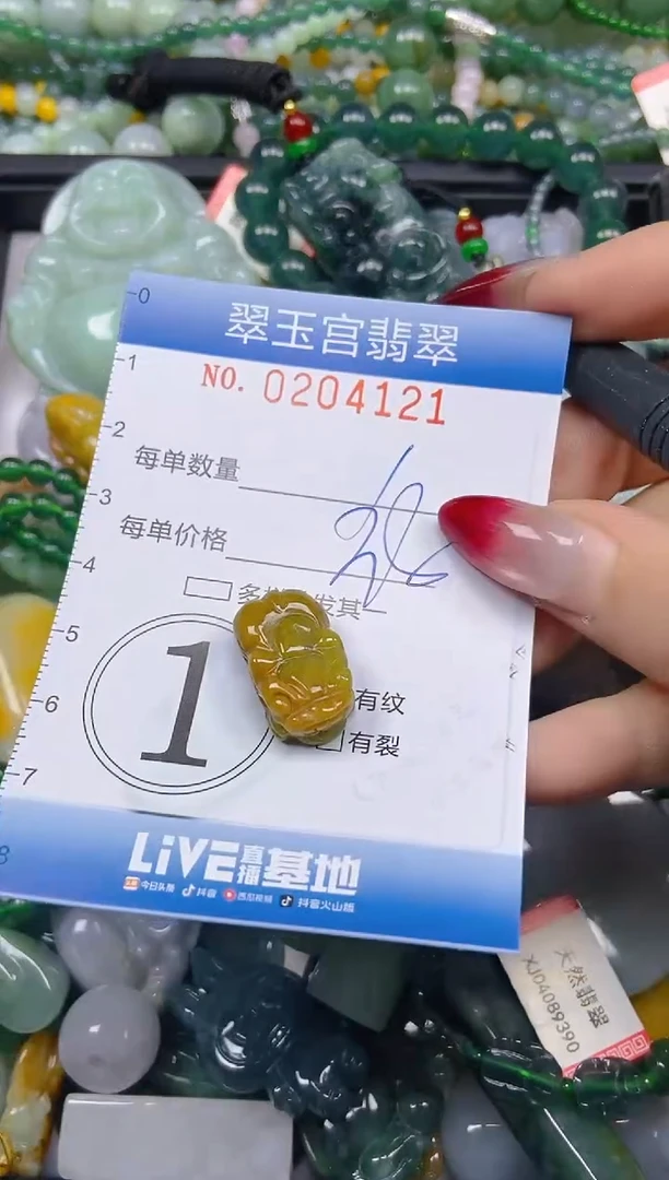 颈饰未镶嵌翡翠闪购C0204121