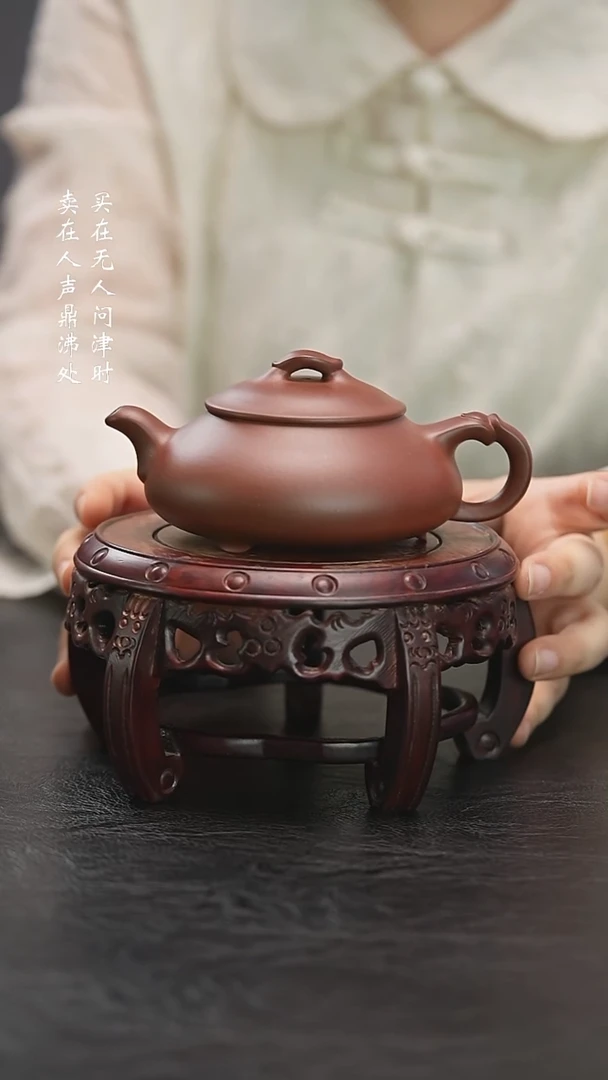茶壶紫砂拾珍堂简瓢