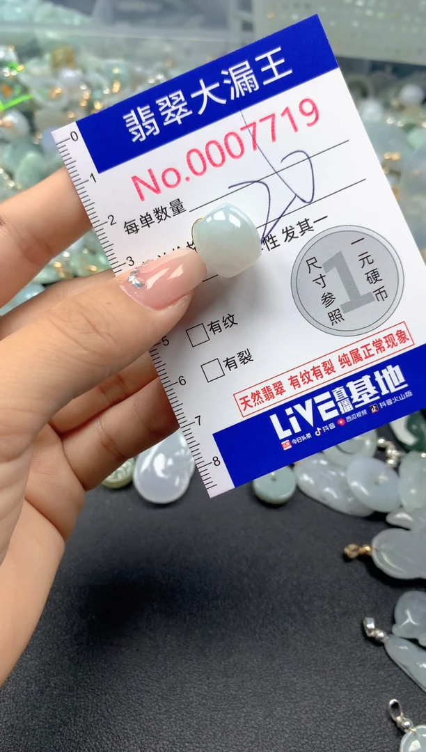 颈饰未镶嵌翡翠7719