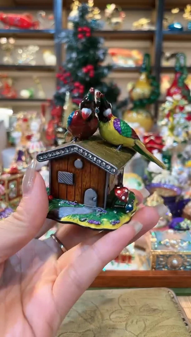 【闪购商品】珐琅彩首饰收纳盒