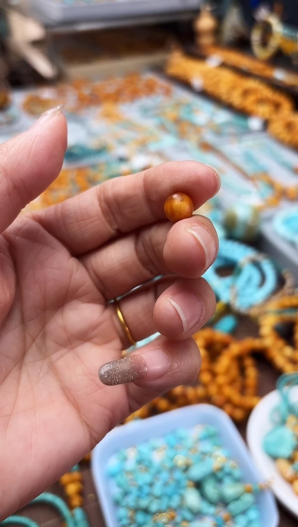 【闪购商品】琥珀裸石未镶嵌截屏中奖福利