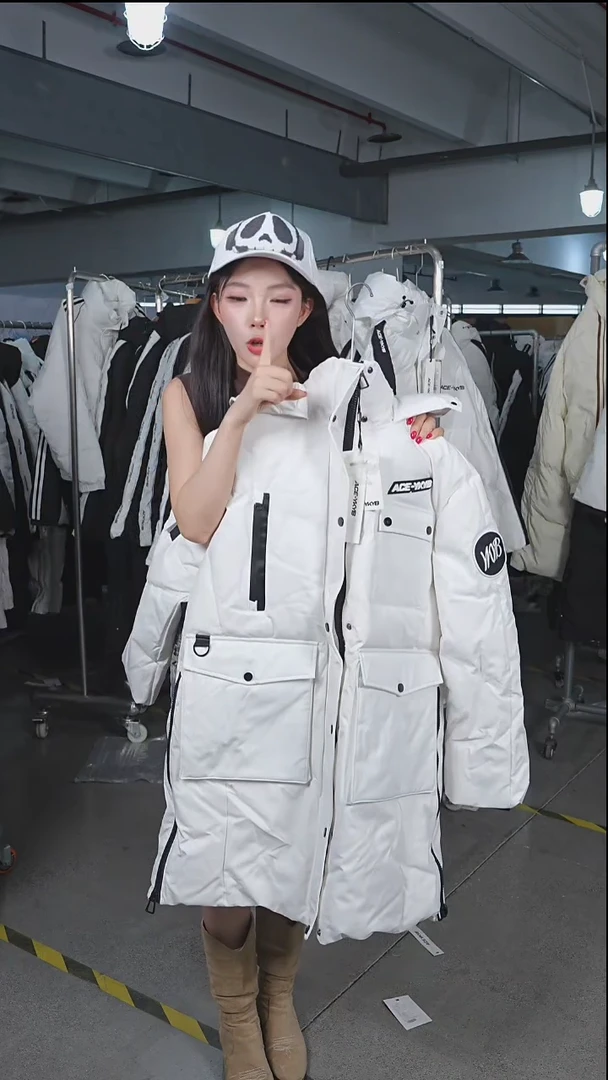 016YKYB爆款长款羽绒服