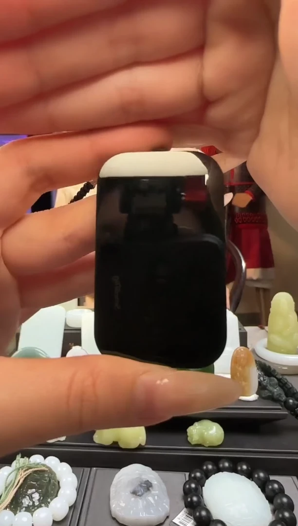 【闪购商品】和田玉青玉无事牌未镶嵌吊坠