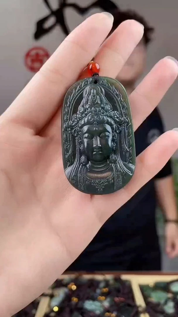 和田玉未镶嵌挂件多样性发货，拍一发一