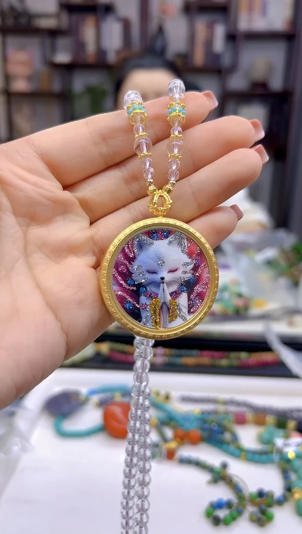 【闪购商品】水晶毛衣链未镶嵌M655