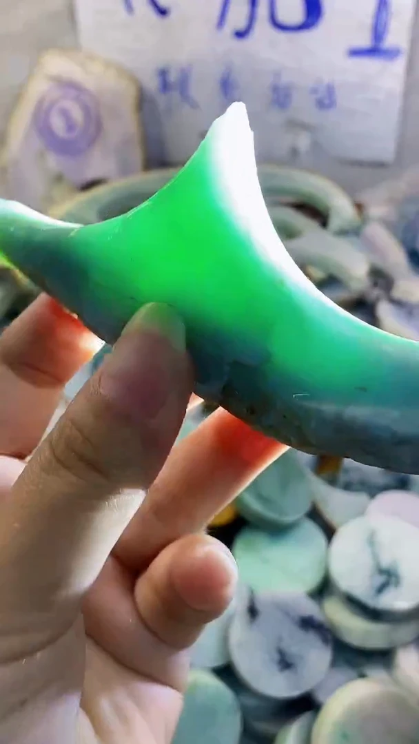 裸石翡翠纯天然翡翠A货6