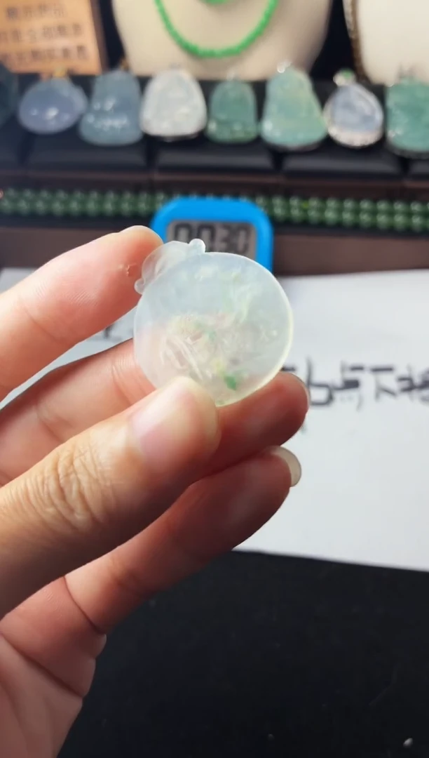 未镶嵌定制翡翠猴***高6960毛货不退不换