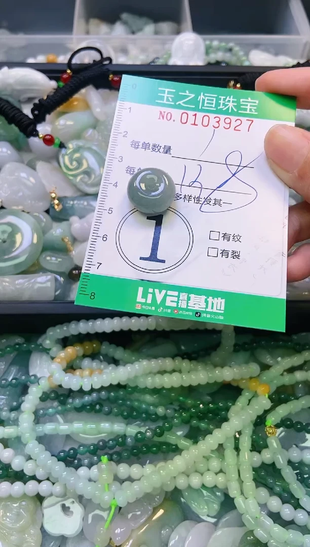 翡翠未镶嵌颈饰闪购0103927