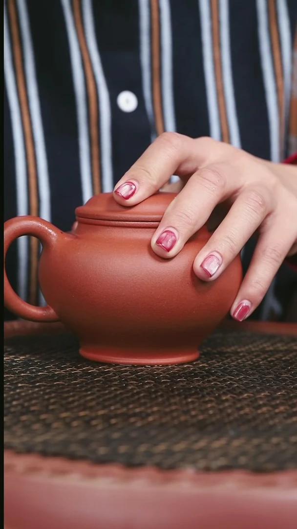 【闪购商品】紫砂大红泥24号大亨掇只380CC