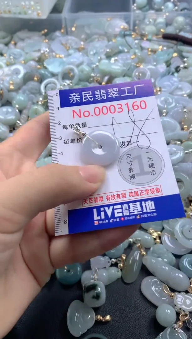 颈饰未镶嵌翡翠3160