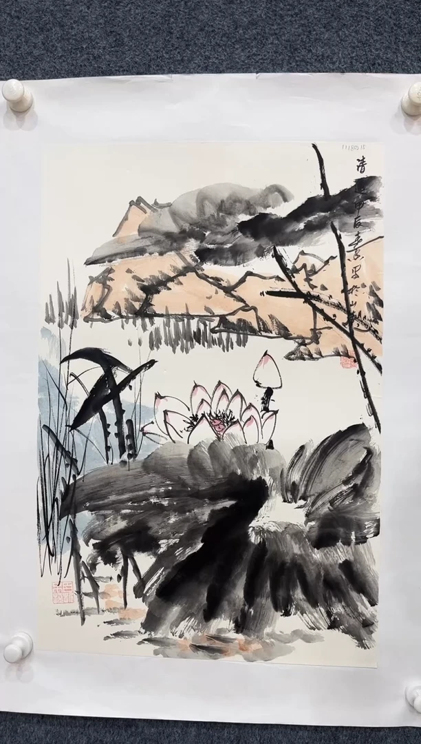 国画10.3zz-黄春香-四尺三开2