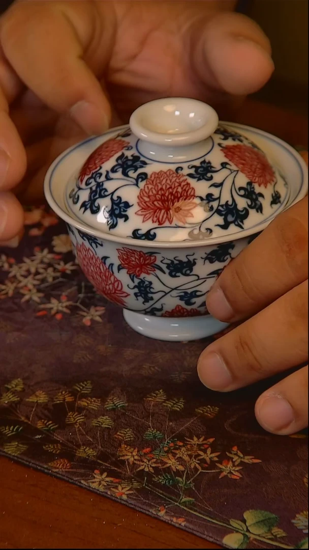 杯手工手绘杯杯很美丽