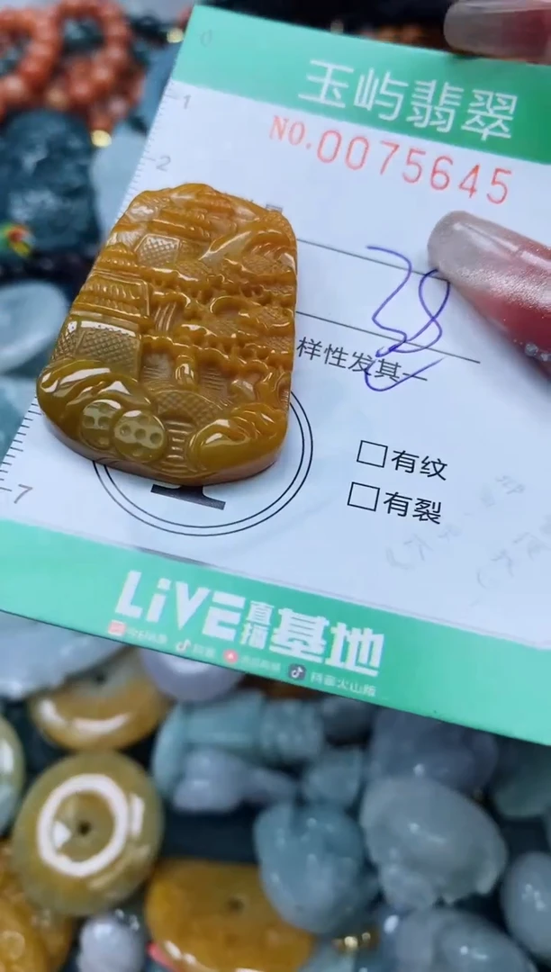 【闪购商品】翡翠颈饰未镶嵌闪购0075645多样性发其一