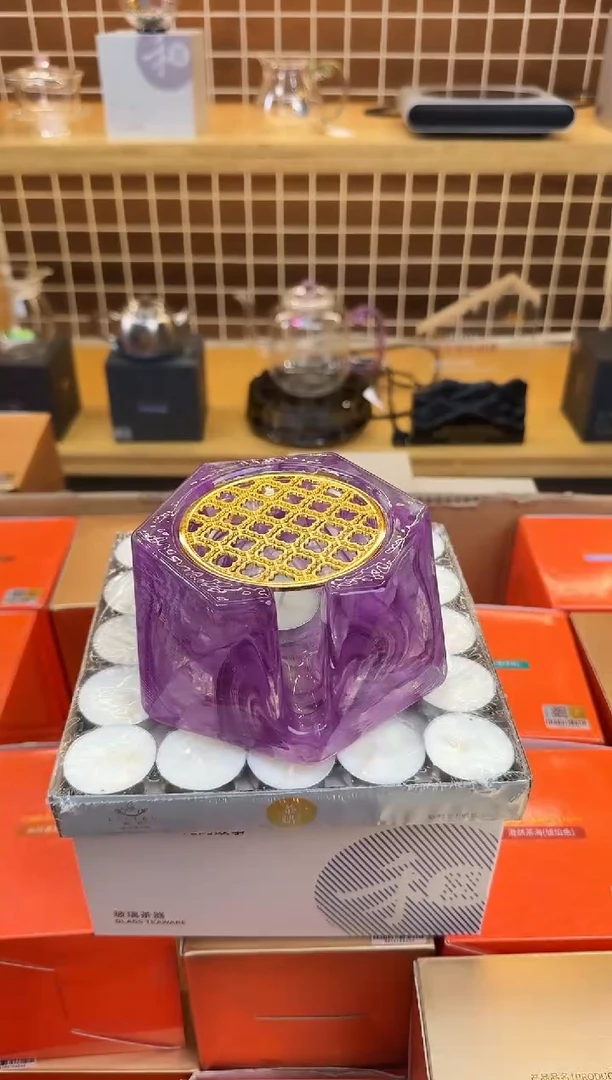 @@定制款温茶器紫+茶蜡50个