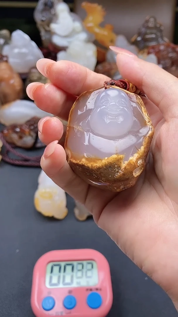 【闪购商品】玛瑙/玉髓颈饰未镶嵌dd