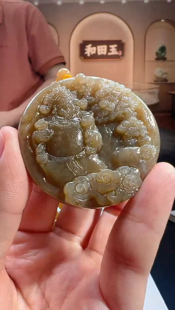 定制和田玉XM吊坠ZYQ-45