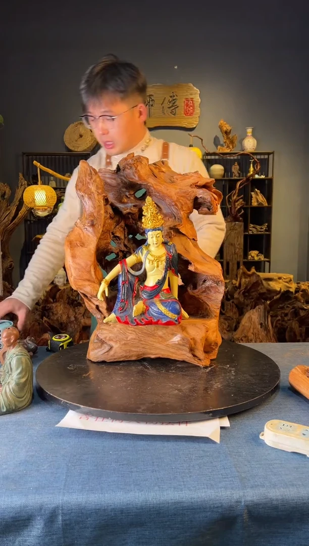 木魑**魉卢师傅根艺作品（不包含人物摆件）