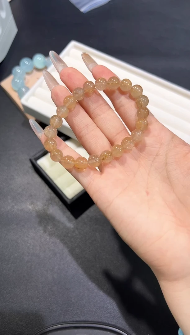 未镶嵌手串水晶34r多样性发其一【1条】默认微瑕