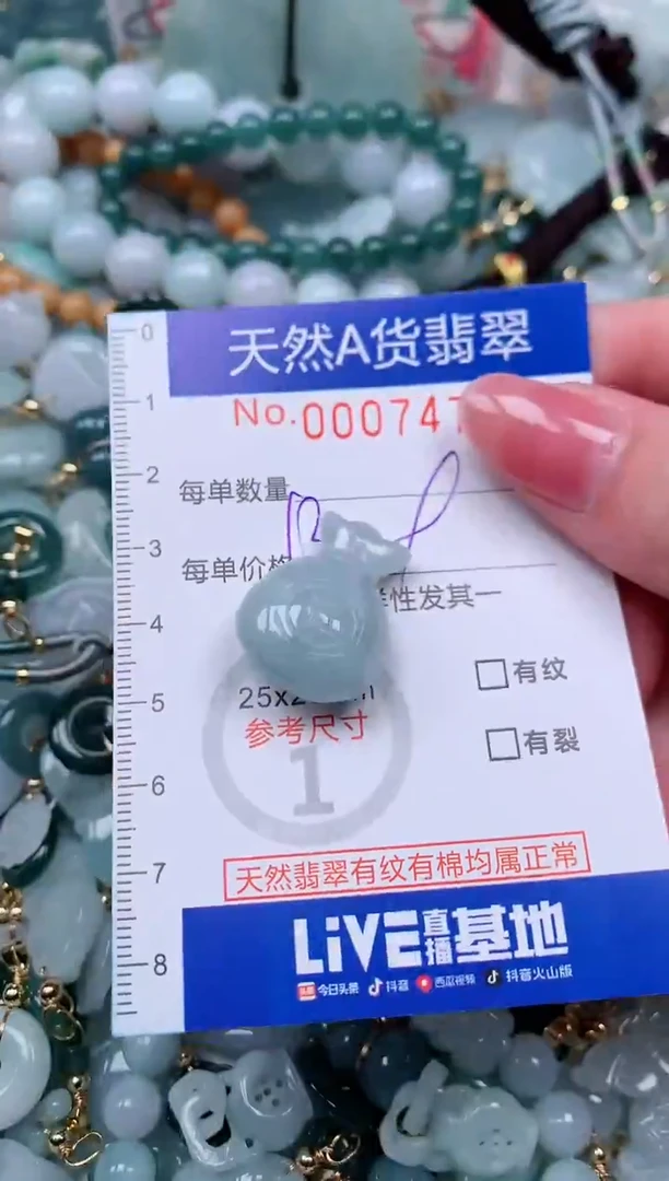 【闪购商品】翡翠颈饰未镶嵌00007470