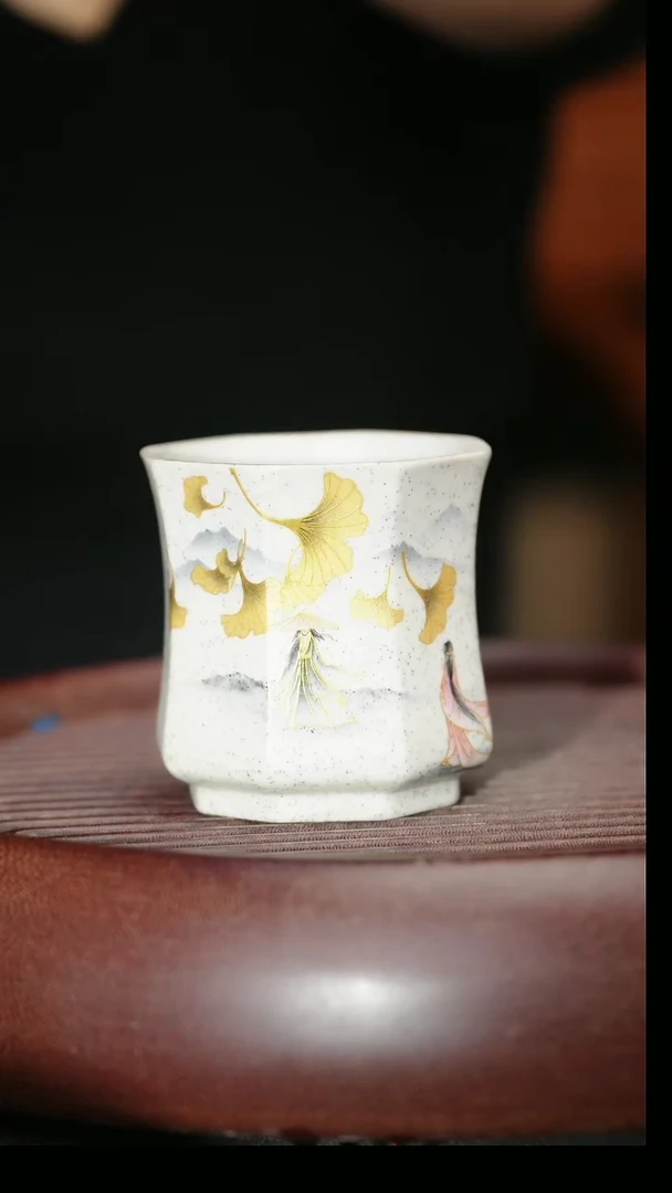 茶杯紫砂紫砂主人杯福利放漏