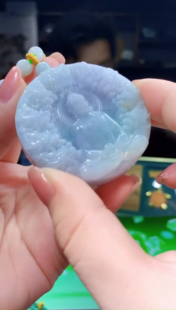 翡翠未镶嵌颈饰翡翠A货