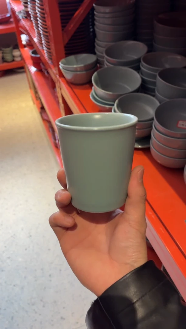 瓷片天蓝色水杯（福利款）