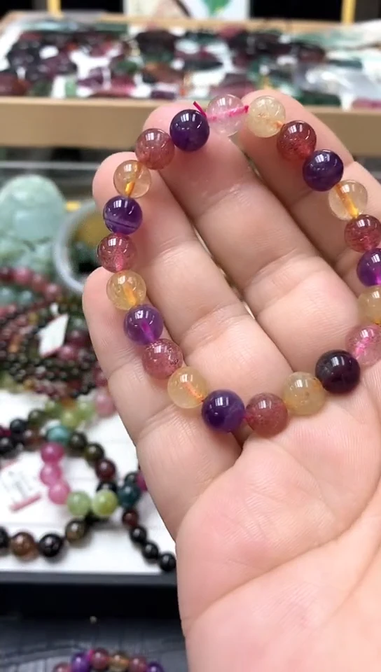 水晶手链未镶嵌苍*手链31