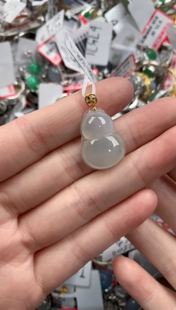 18K金镶嵌戒指翡翠777----3
