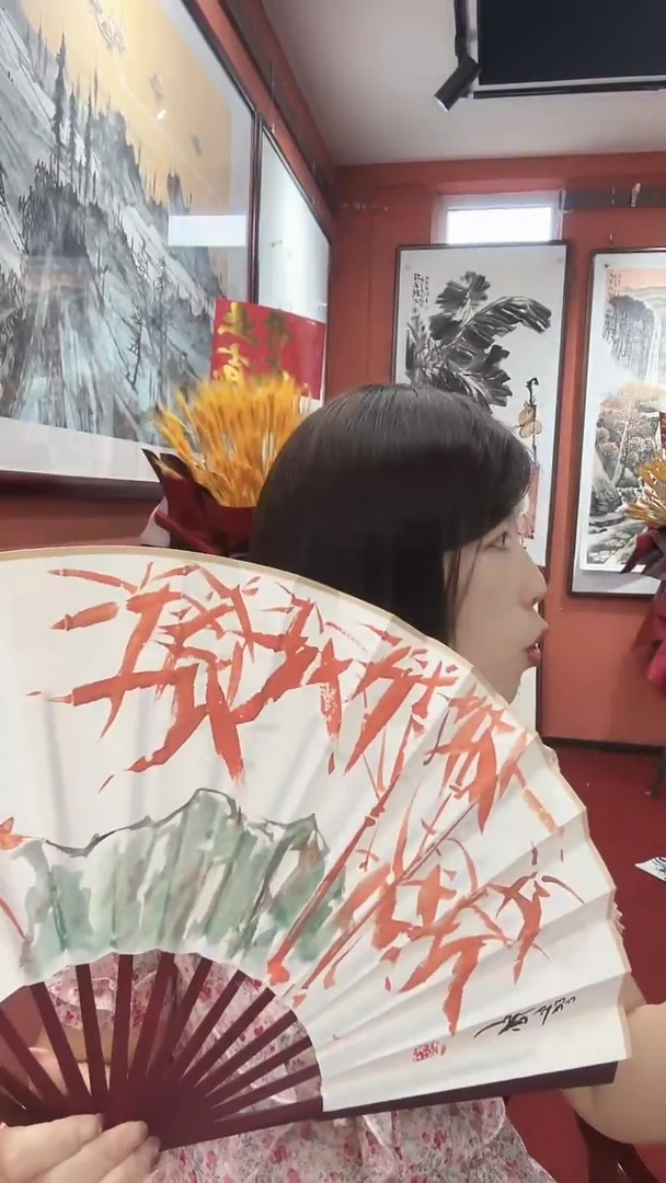 国画国画/8花鸟///扇面