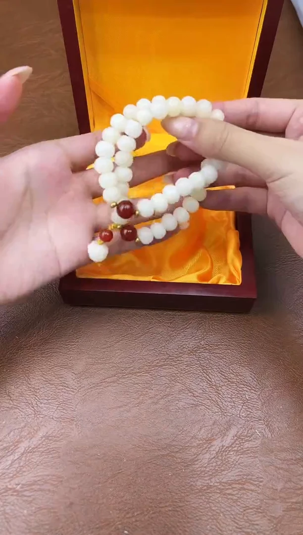 万家文玩阁白玉菩提链接@@SP261