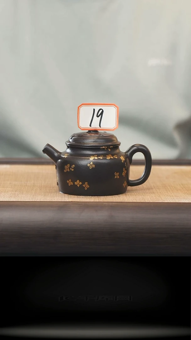 茶壶紫砂19号全手工制作紫砂壶