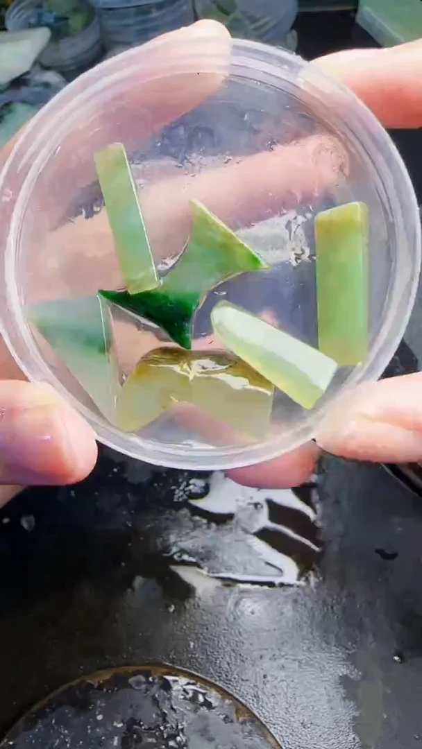 未镶嵌挂件翡翠天然翡翠094