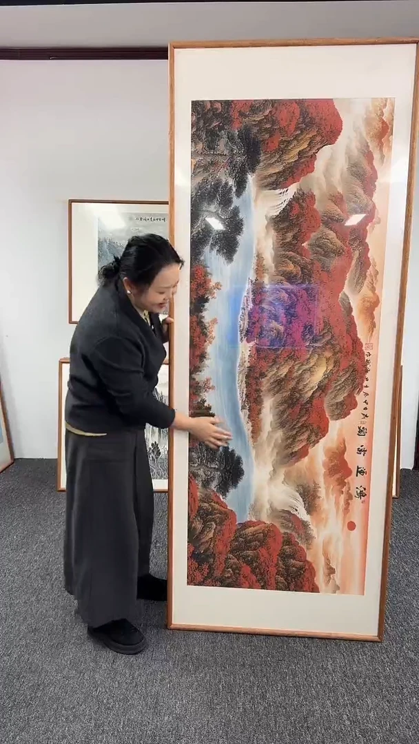 【闪购商品】国画鸿运当头210*80刘海斌老师