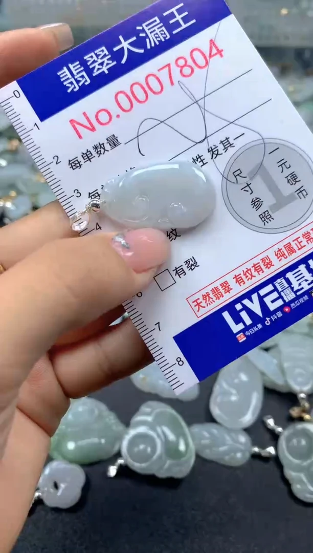 颈饰未镶嵌翡翠7804