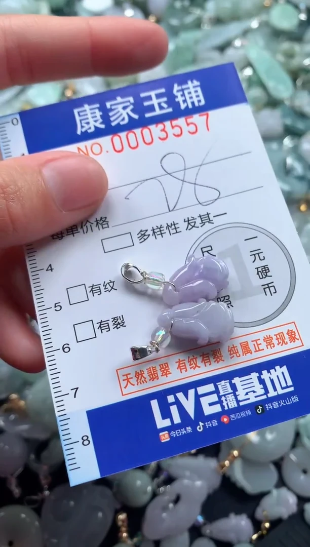 颈饰未镶嵌翡翠3557