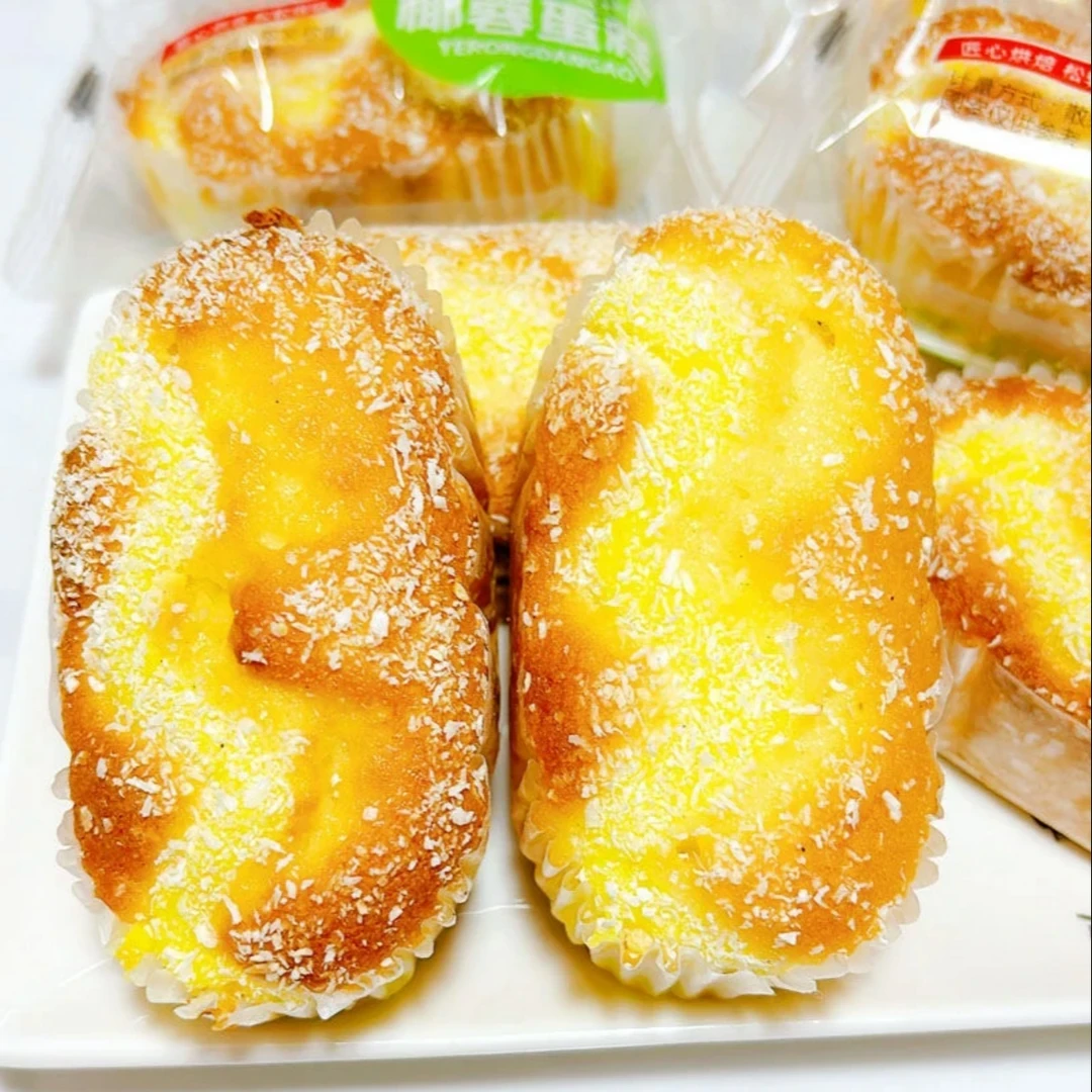 传统工艺独立包装椰蓉芝士蛋糕蓬松软糯香甜糕点新鲜代餐休闲零食