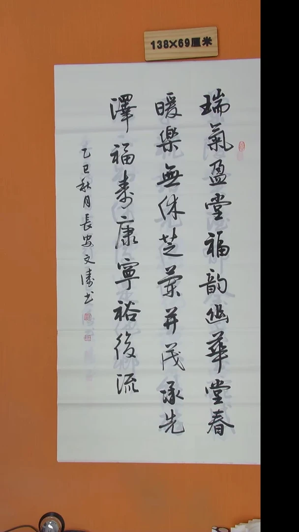 书法辛老师书法陕西西安138*69