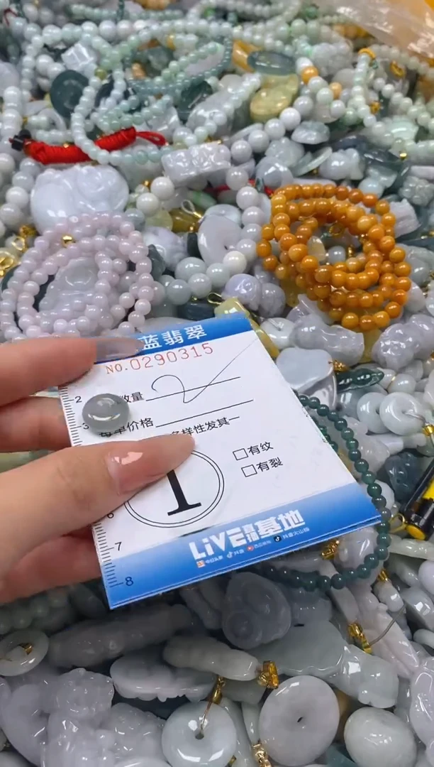 翡翠未镶嵌颈饰闪购0290315