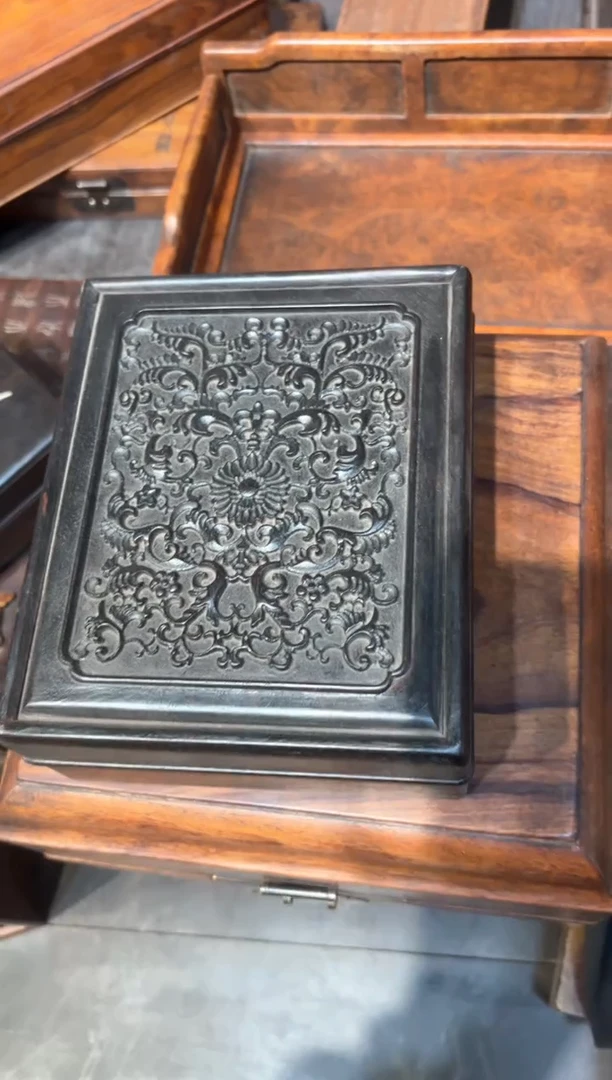 【闪购商品】贡木老五旧藏西番莲小盒