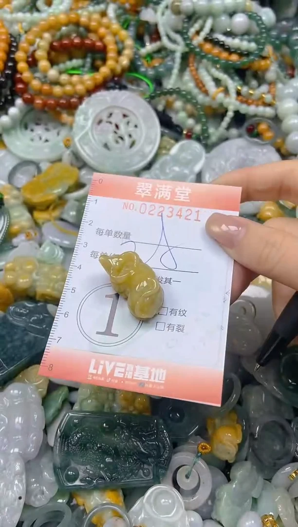 颈饰未镶嵌翡翠闪购0223421