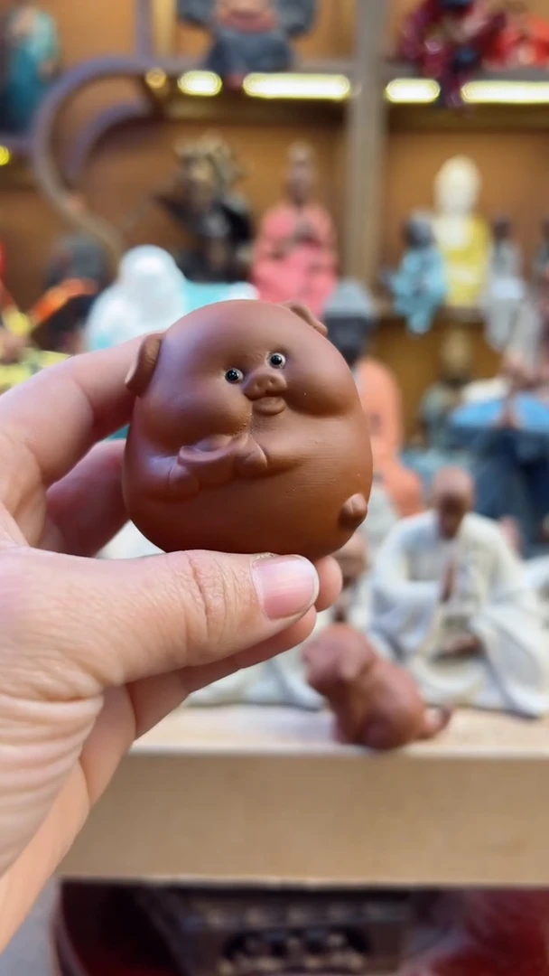 【闪购商品】紫砂茶宠器闵茶宠摆件