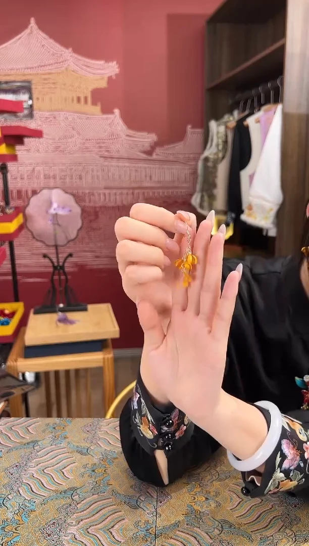 【闪购商品】刺绣苏绣世家非遗手工（耳环）