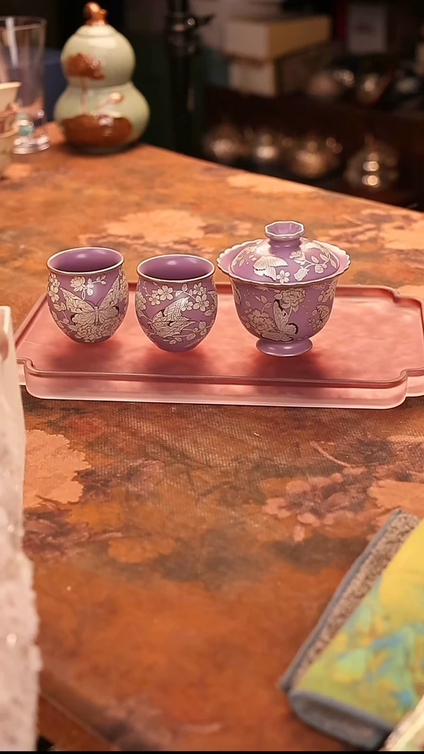 陶瓷茶具（无礼盒无茶盘）@@A12546