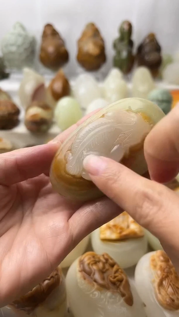 石材古青石棉纹正常不退换貔貅
