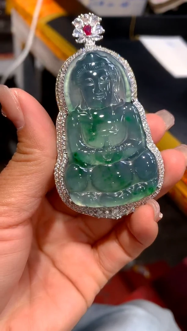 【闪购商品】定制翡翠未镶嵌96-多样性发货（发其一)